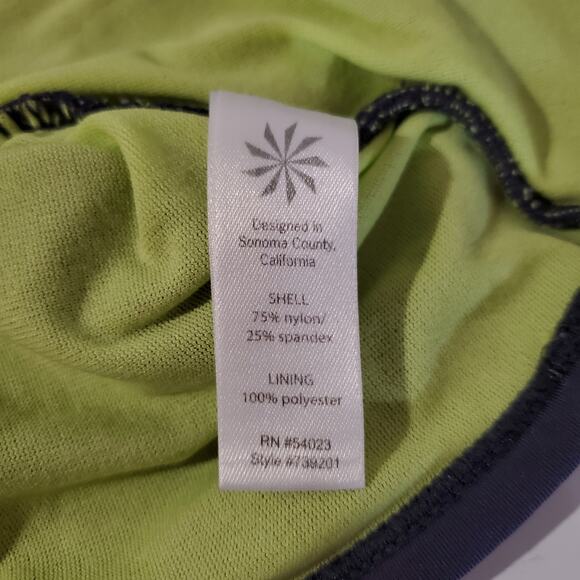 Athleta Shirrendipity Halter Tankini Swim Top Womens Size ST Dress Blue Beach - Picture 10 of 11